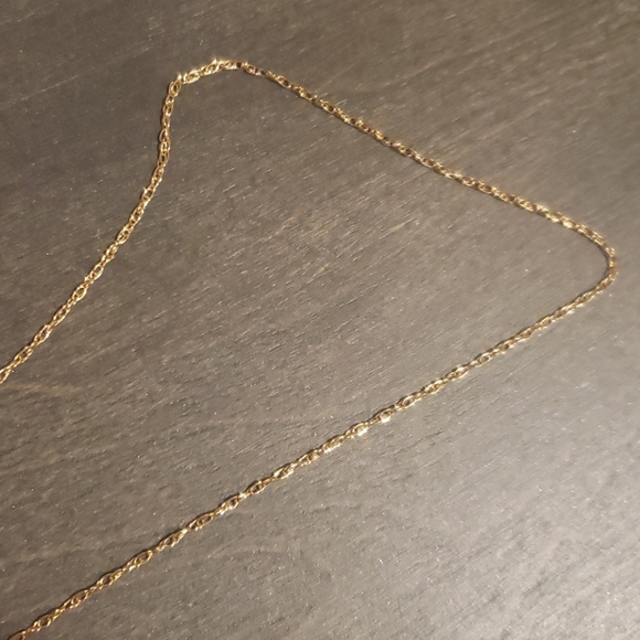 Jennifer Zeuner 14k gold Haven BREATHE necklace - Picture 6 of 9